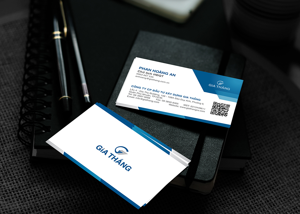 GIA THẮNG - Thiết kế logo và nhận diện thương hiệu công ty xây dựng Gia Thắng